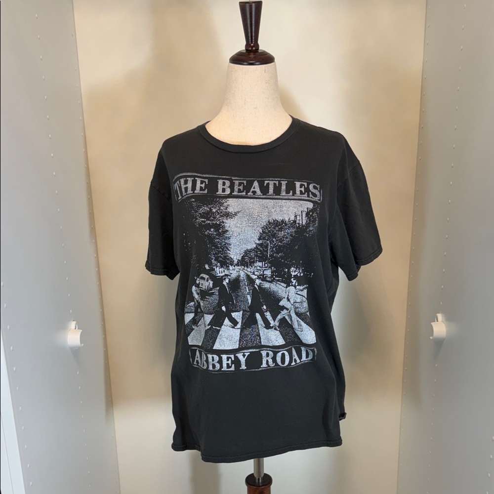 The Beatles Black Cotton Tee